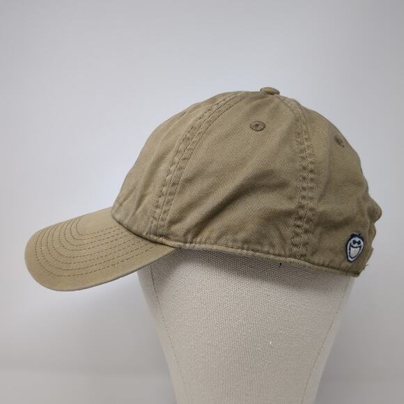 Tulip Grow Slideback Hat Solid Brown One Size Embroidered Life Is Good - Picture 3 of 9